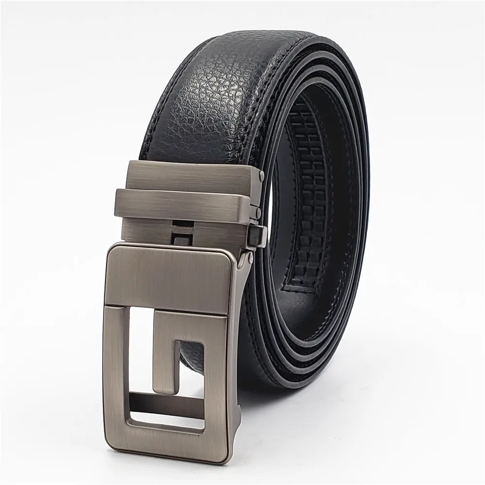 Роскошный дизайнерский ремень с буквой G для мужчин автоматической пряжкой из