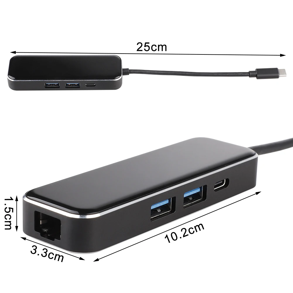 USB Type C HUB to PD RJ 45 Multi 3 0 USB3.0 адаптер питания конвертер для MacBook Pro/Air Samsung Splitter