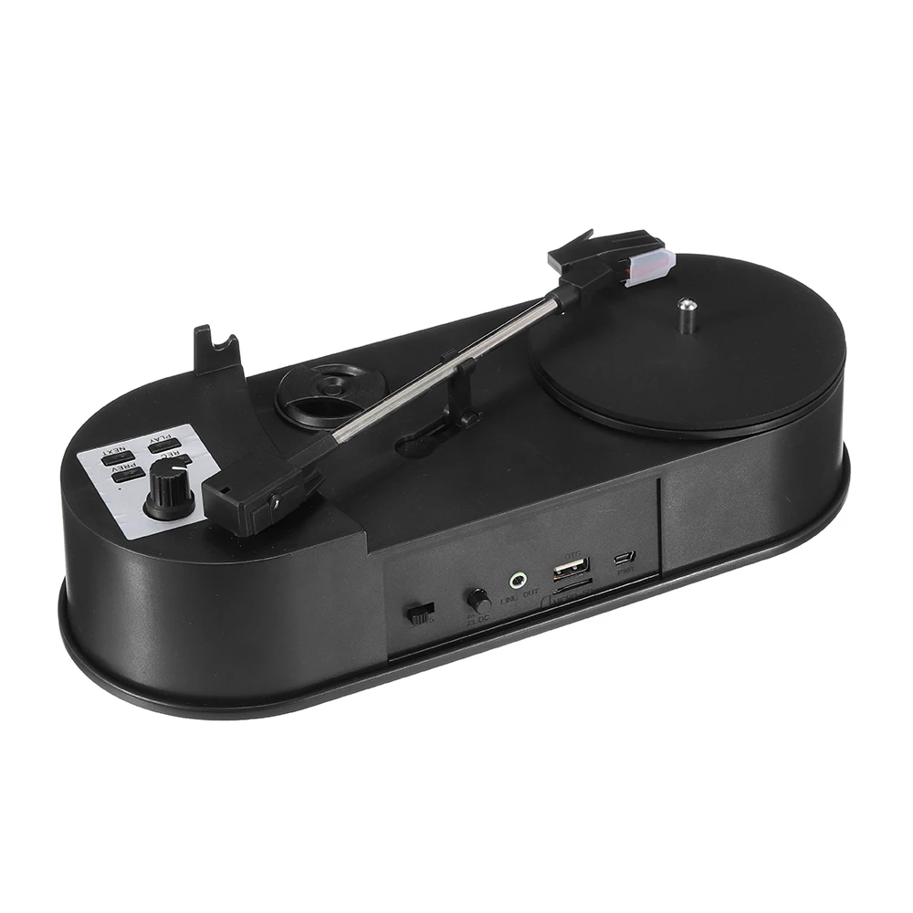 LEORY мини проигрыватель Vinil LP запись в MP3 USB зарядка конвертер SD флэш-накопитель напрямую нет необходимости для ПК защиты виниловой записи
