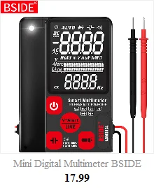 BSIDE ESR02PRO цифровой Транзистор тестер SMD диодные компоненты Триод сопротивления, емкости и индуктивности мультиметр ESR метр