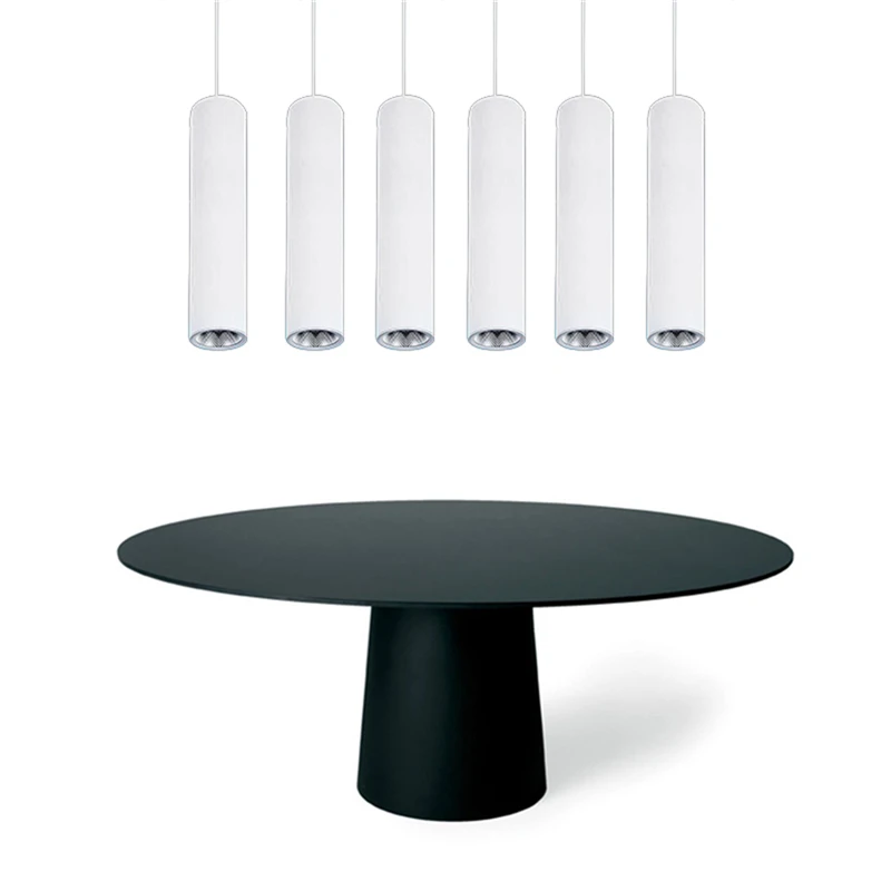 Высокое качество современный минималистский люстры для кафе led Ресторан COB