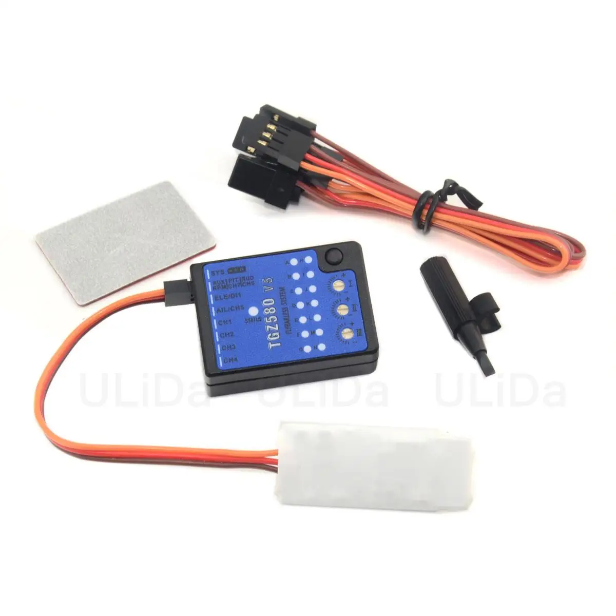 

TGZ580 PLUS 3-axis Gyro Altitude Control USB2SYS BLE2SYS Bluetooth Smart Interface for MICROBEAST V5 ALIGN Trex RC Helicopter