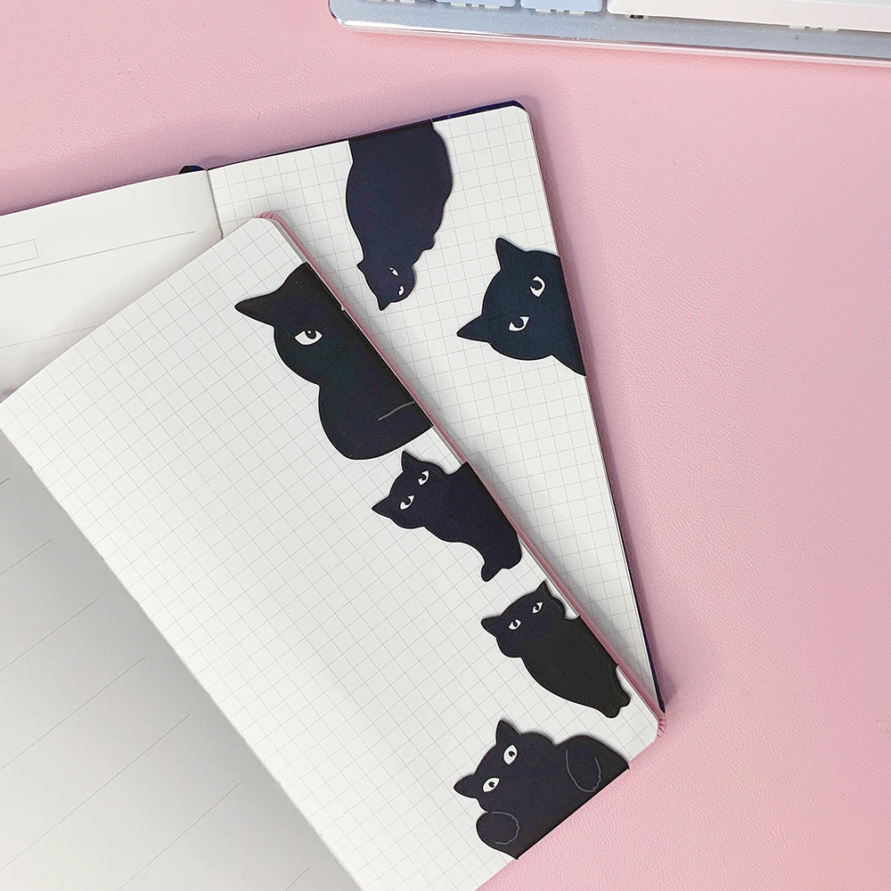 Набор закладки для книг 6 шт. милые вещи милый кот магнитные творчество