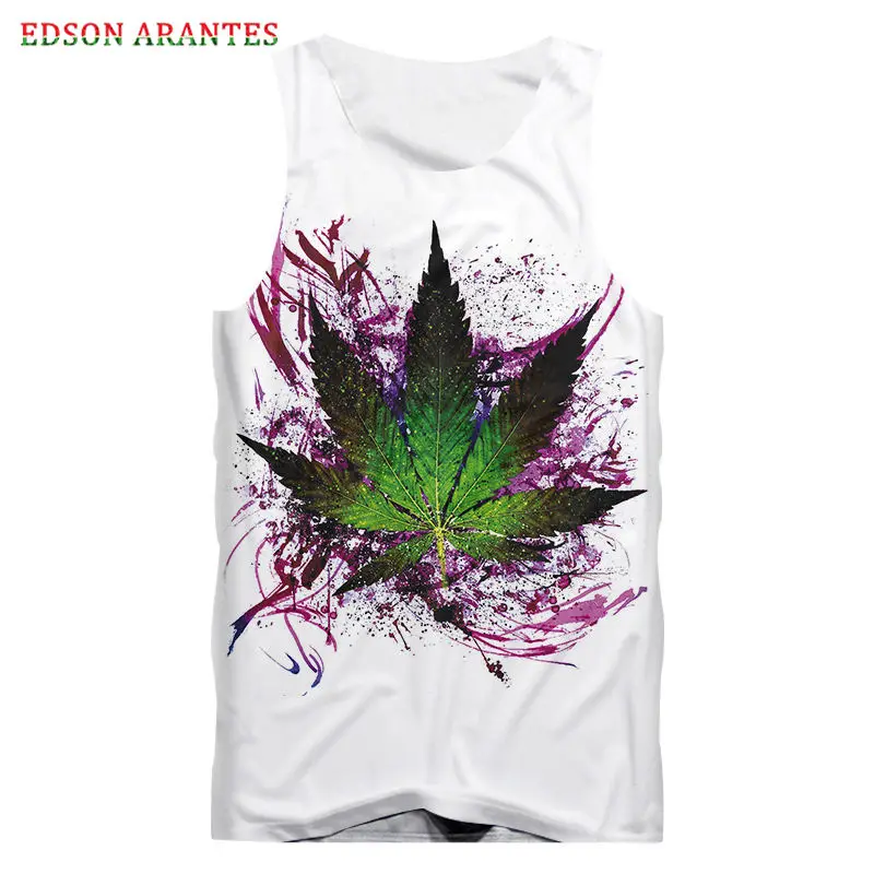 Безрукавка Мужская без рукавов модный белый Повседневный Топ с забавным 3D