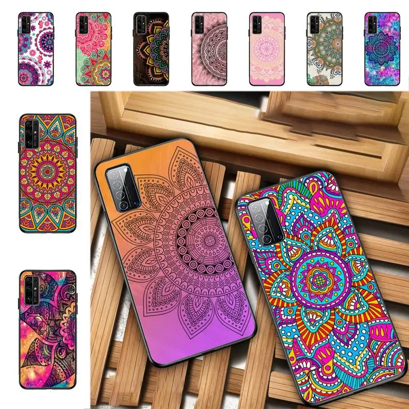 

YNDFCNB Mandala Flower Totem Phone Case for Huawei Honor 10 i 8X C 5A 20 9 10 30 lite pro Voew 10 20 V30