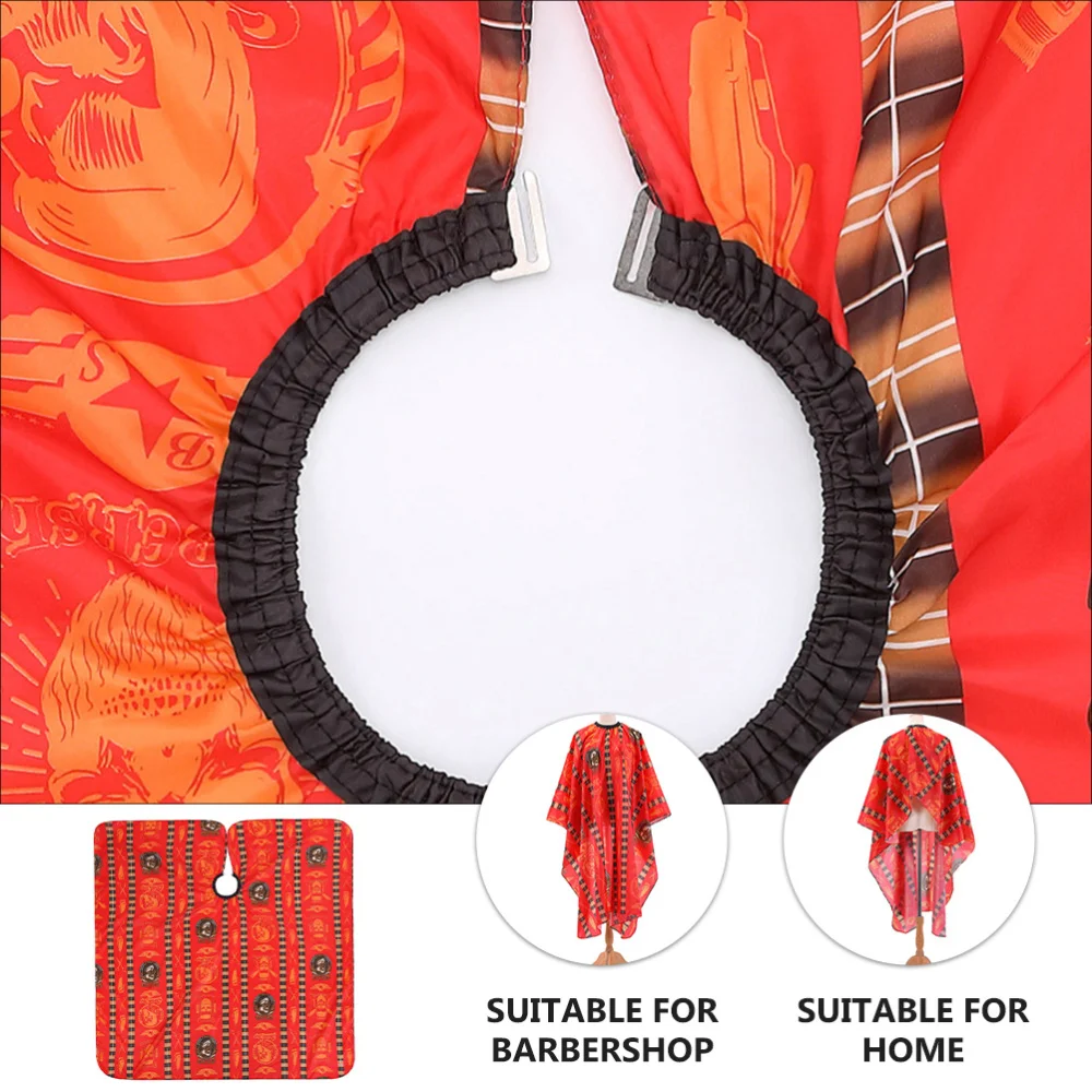 

1Pc Practical Haircut Cape Hair Salon Apron Adult Hot Oil Treatment Apron