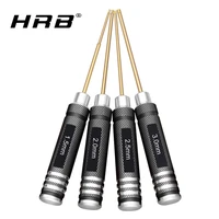 hrb 4pcs 1 5mm 2 0mm 2 5mm 3 0mm hex screw driver set titanium hexagon screwdriver wrench tool kit for multi axis fpv drone