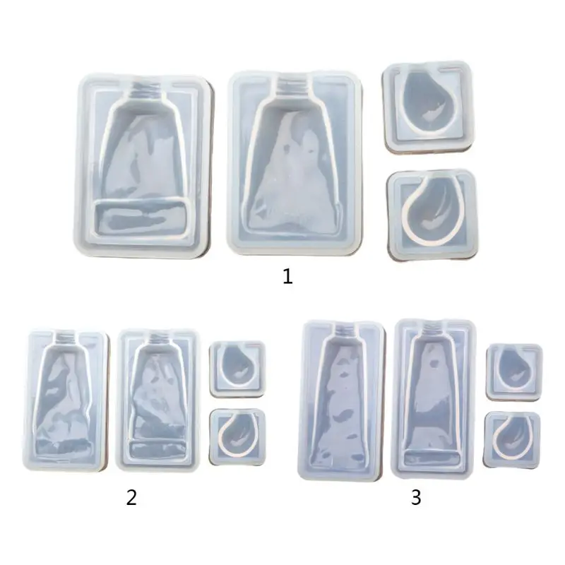 Силиконовые формы для изготовления ювелирных изделий с отверстием поделок