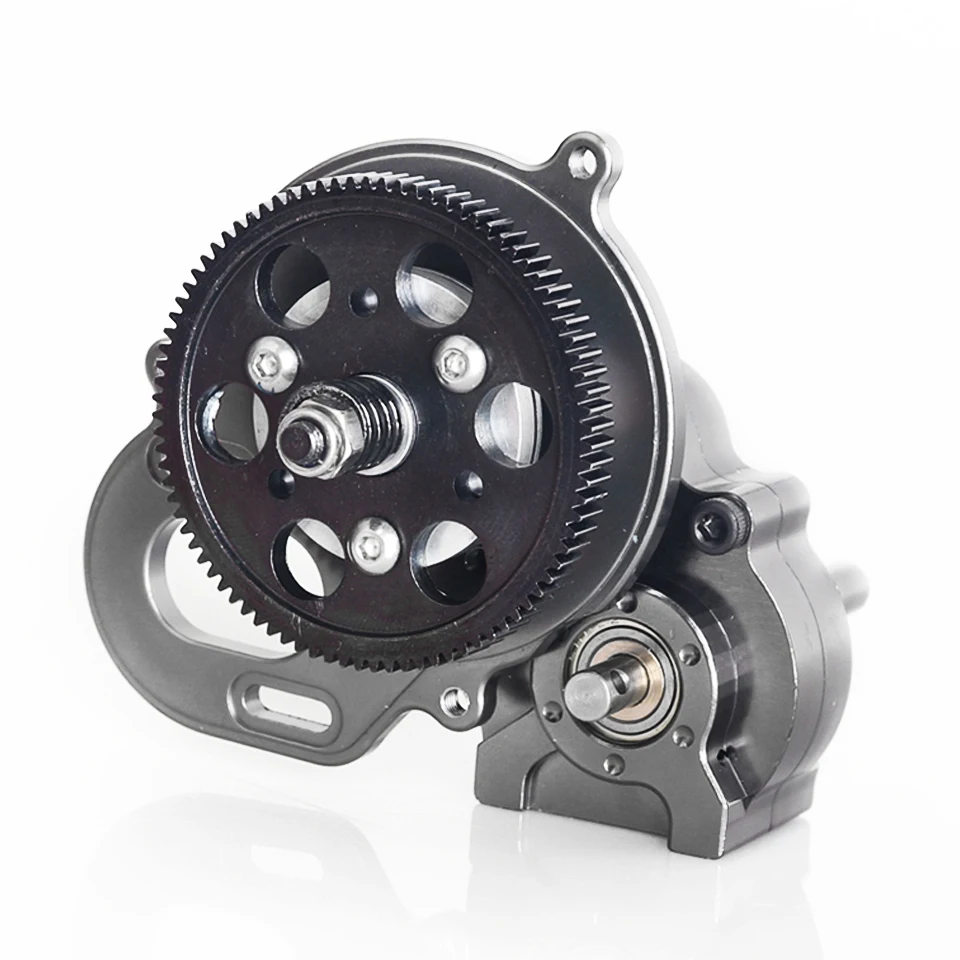 Полностью Металлическая реверсивная коробка передач для 1/10 RC Crawler Axial SCX10 90027 II 90047