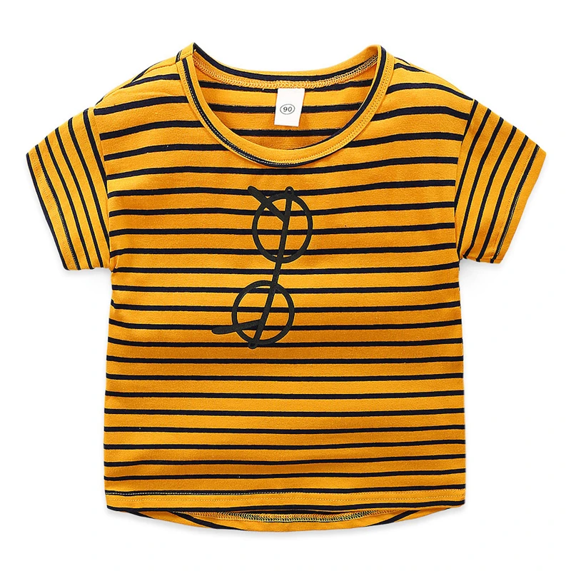 Детская одежда футболка для мальчиков летняя с коротким рукавом новая принтом в