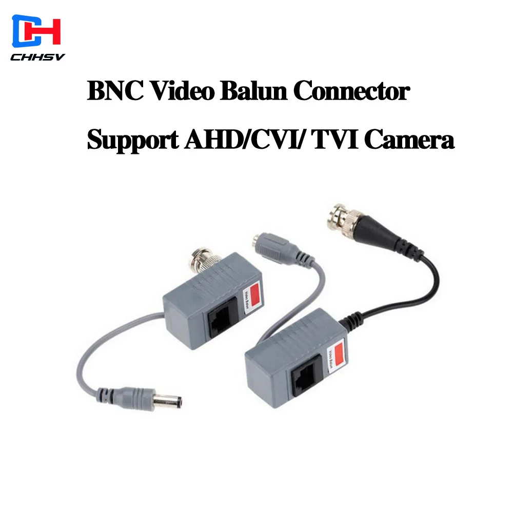 10 шт. аксессуары для камеры видеонаблюдения Аудио Видео балун трансивер BNC UTP RJ45 с