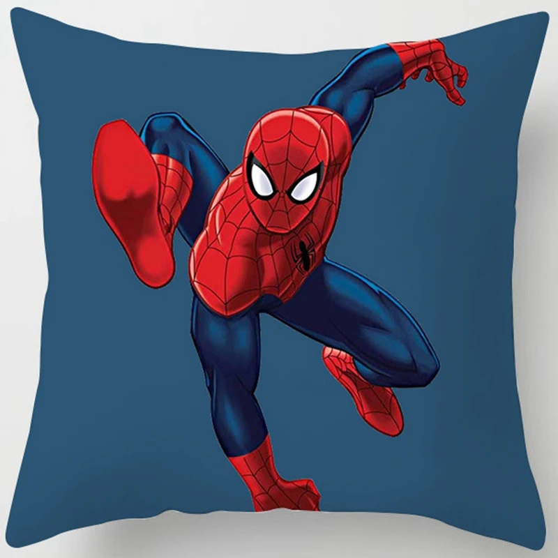 Мультфильм Аниме фильма Марвел Подушка супергероя крышка размером 45*45 см Человек