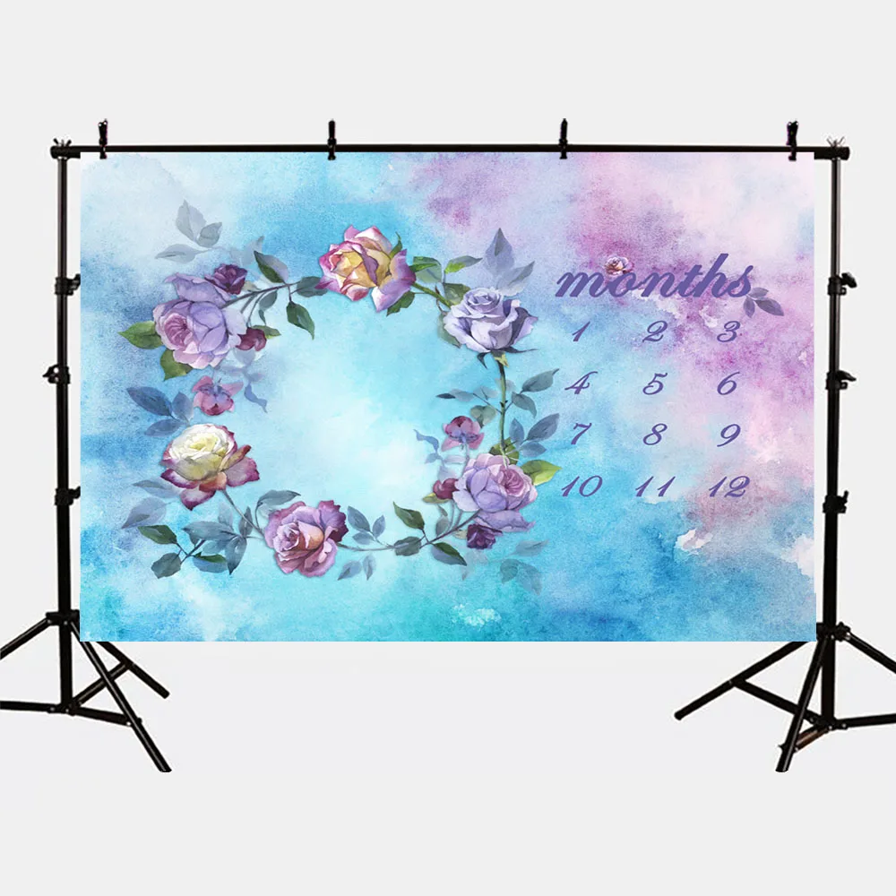 Фон для фотосъемки MOCSICKANewBorn Baby Shower