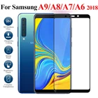 Закаленное стекло для Samsung Galaxy A9 A7 2018 A6 A8 Plus 2018 A5 2017 J6 Plus 2018 A 6 8 9 J 6 Plus, жесткая защита экрана 9H