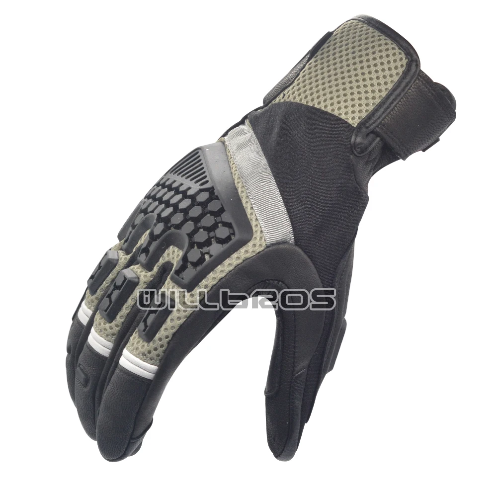 

Trial Gloves Motorcycle Motocross Street Bike Riding Racing Breathable Guantes