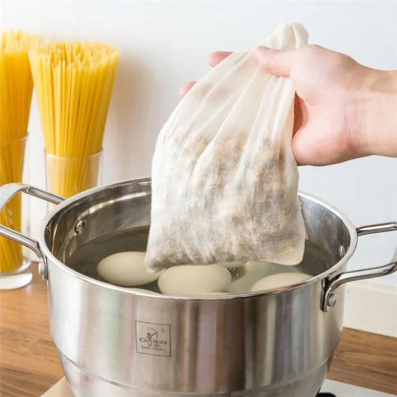 1 шт. 100% сумка из хлопковой ткани для сито специй сетчатый фильтр травяной мяч