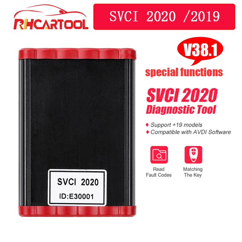 Автомобильный диагностический инструмент FVDI SVCI 2020 2019 Новый v38.1 полная версия (19