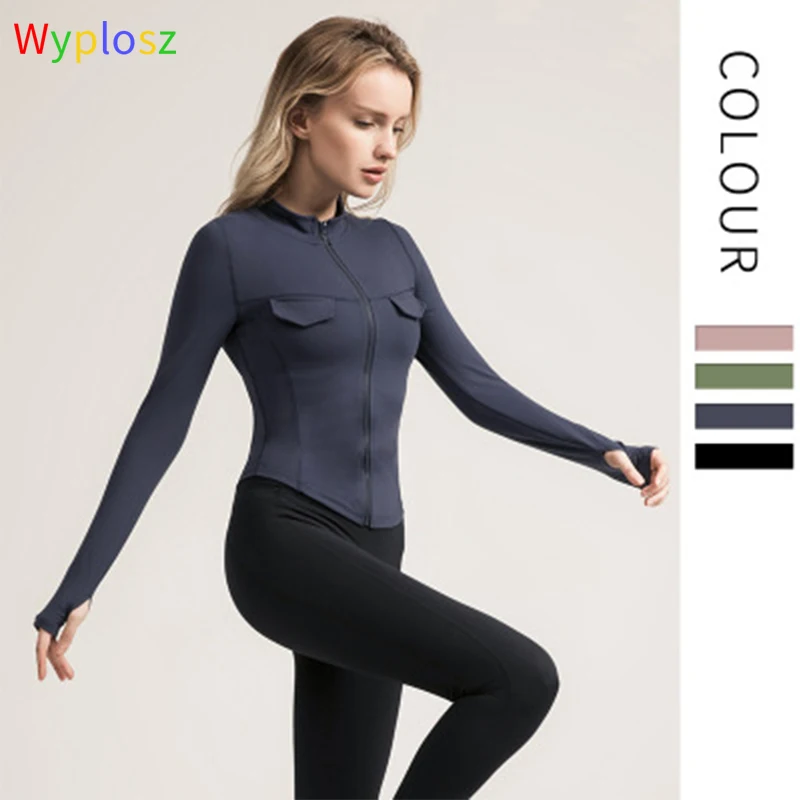 

Wyplosz Yoga Long Sleeve Crop Top Women's Sportswear Gym Yoga Top Yoga Shirts Workout Shirts For Women Crop Women Sport Fitness