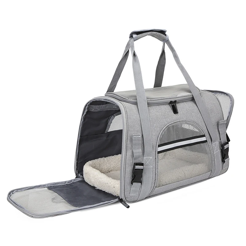 

Spring and Summer New Multifunctional Pet Backpack Portable Foldable Breathable Pet Shoulder Bag Pet Cat Small Dog Handbag