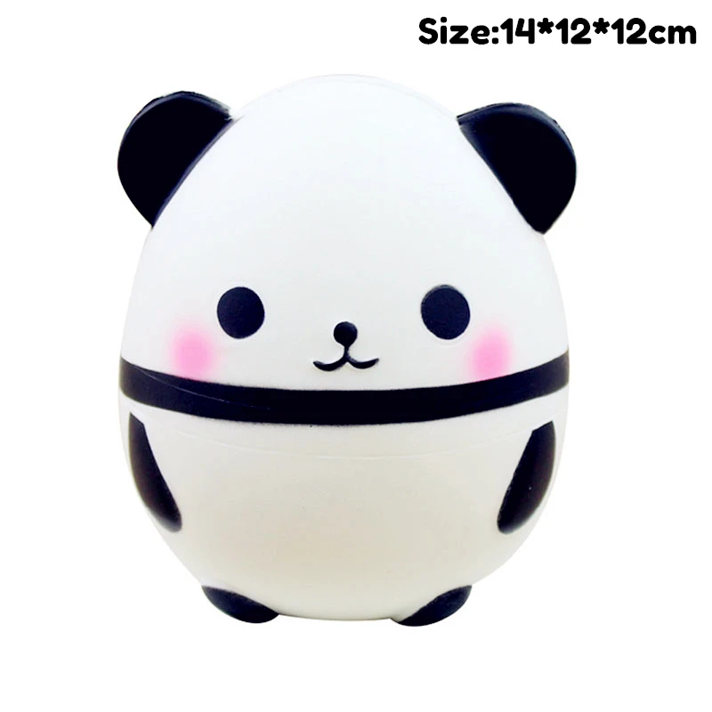 DW-XKXM-DBS-14 Kawaii Panda яйцо медленное увеличение моделирование Единорог Акула Кошка Животное мягкое игрушка против стресса успокаивающий мягкие для сжатия Рождественский подарок игрушки - Цвет: DW-XKXM-DBS-14
