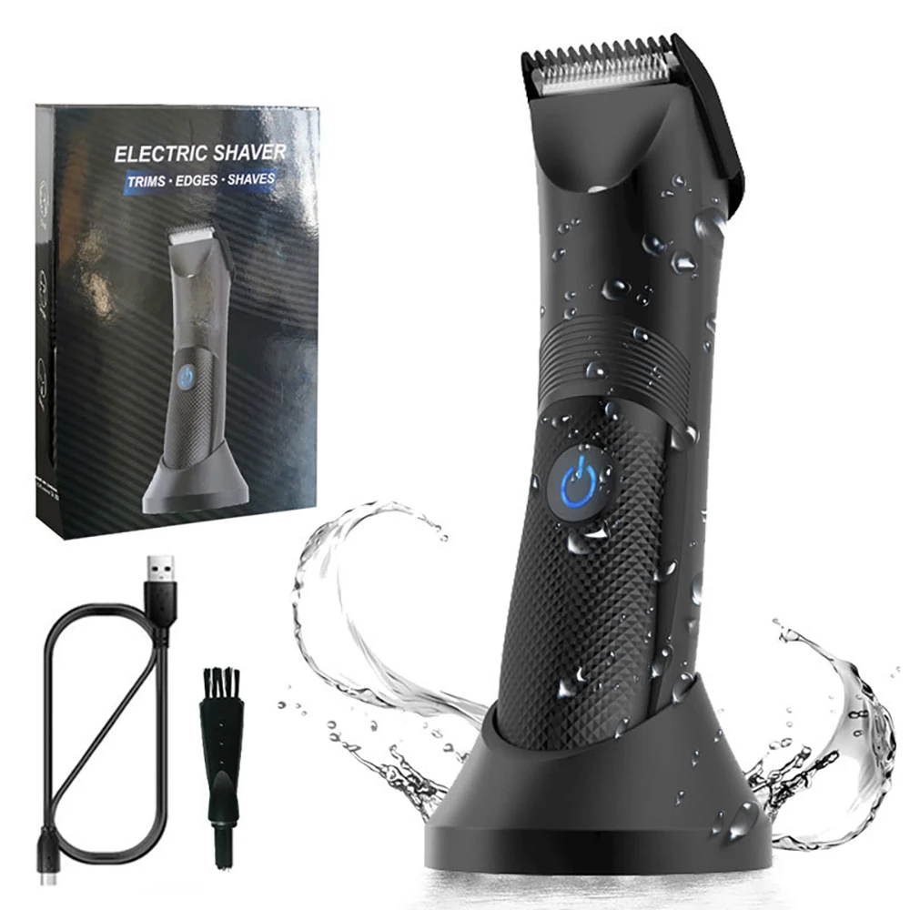 Electric Shaving Machine Hair Clipper Waterproof Usb Charging Electric Razor Beard Trimmer Oil Head Engraving Facial Care Tool