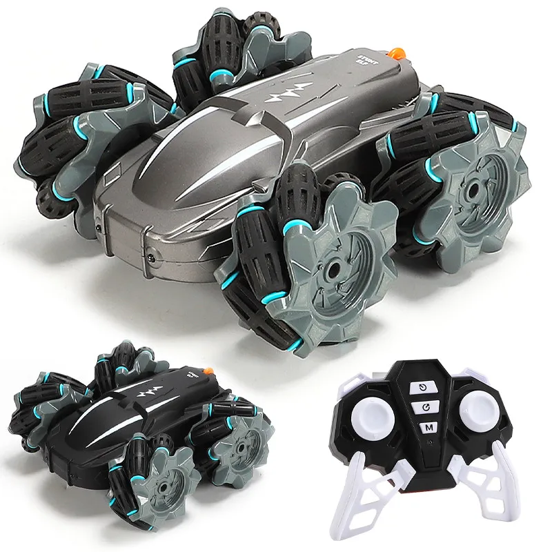 

RC Car 4WD 2.4G Drift LED Light Remote Control Stunt Car High Speed Climbing Off-Road Racing Radio Control Car Gift Toy For Kid