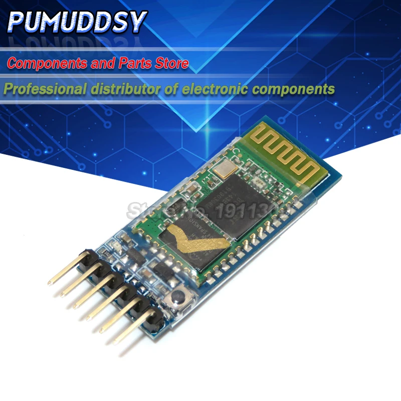 1 шт./лот HC 05 RF беспроводной Bluetooth трансивер Slave модуль RS232 / TTL в UART конвертер и
