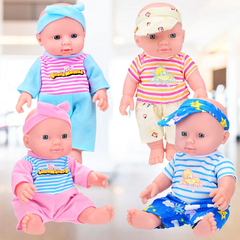 31 см детская кукла симулятор Мягкая Детская игрушка новорожденный мальчик
