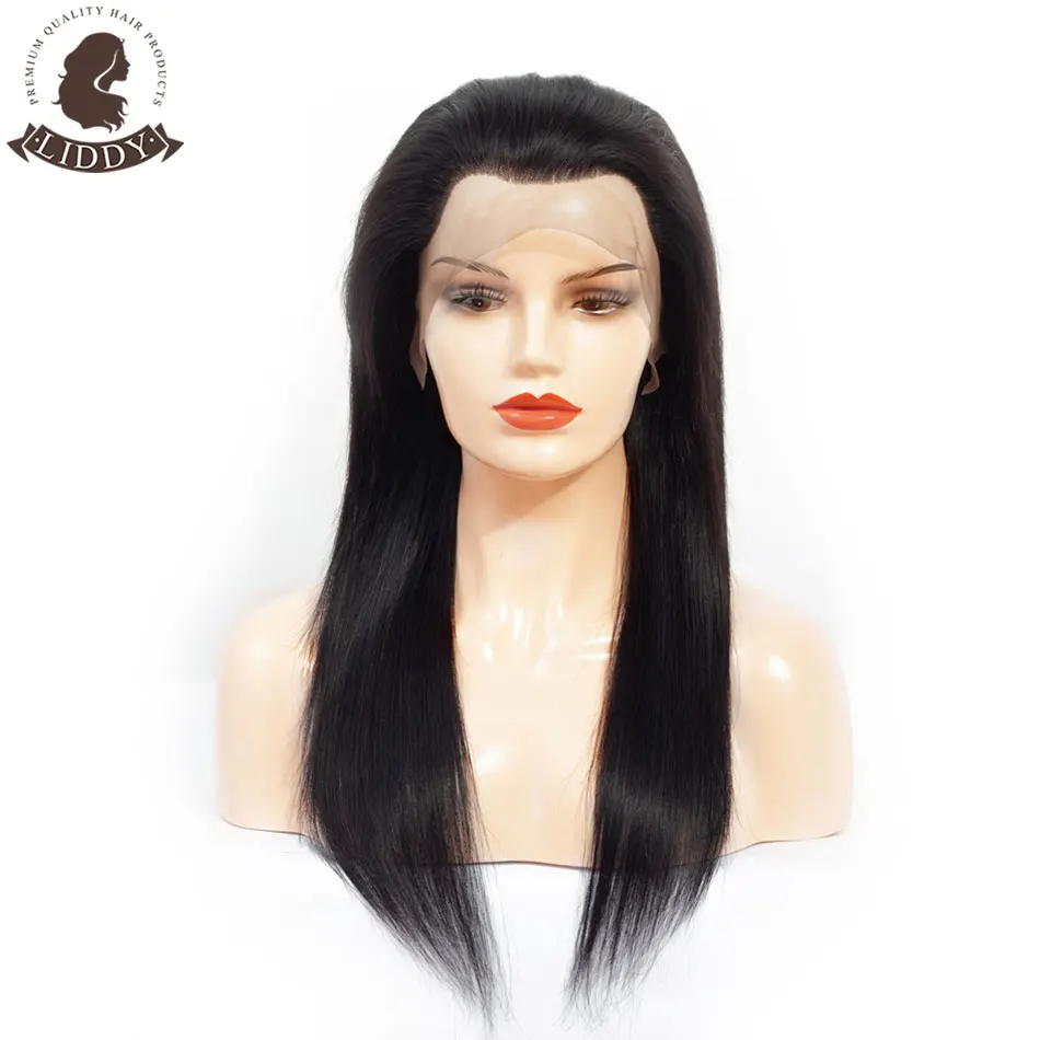 

Парики Liddy из человеческих волос на сетке спереди, прямые, 10-26 дюймов, 13x4, 150% плотность, не Реми, 100% человеческие волосы на сетке спереди, парик...