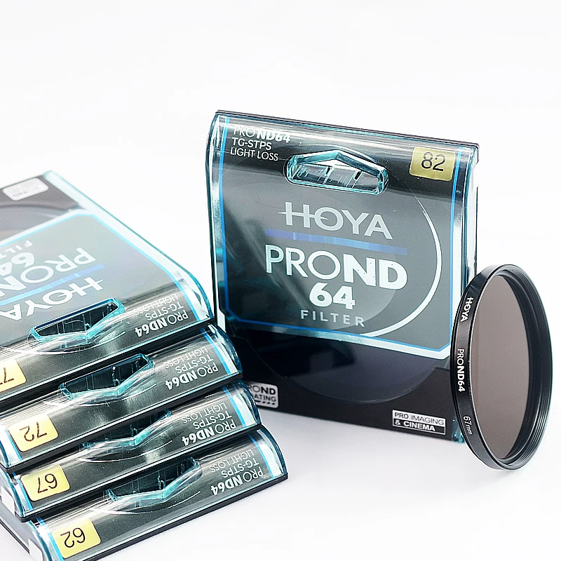 Ультратонкая камера HOYA 77 мм PRO ND 64 нейтральная плотность 6 стоп сигналов для