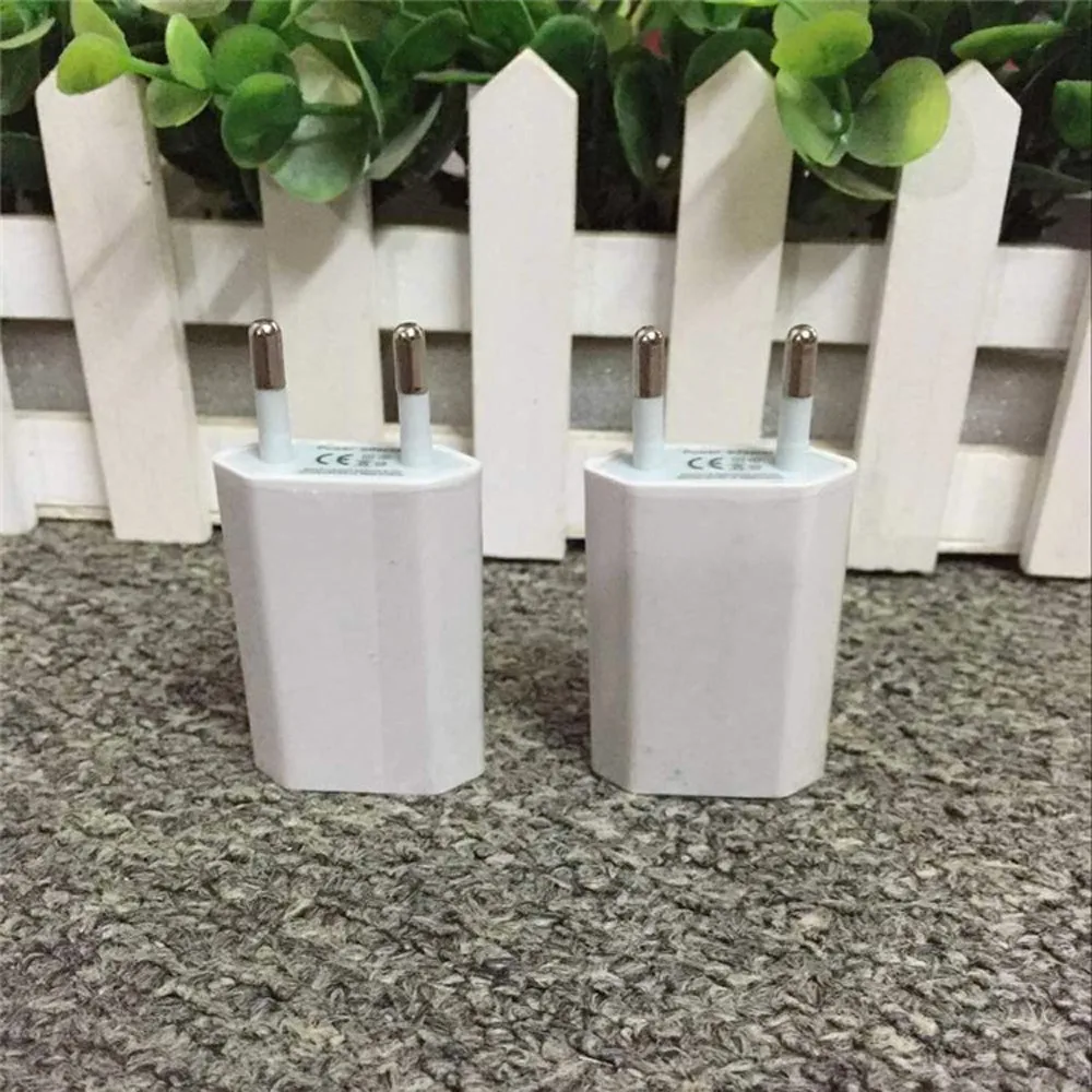 Европейский USB адаптер питания ЕС вилка настенное зарядное устройство для iphone