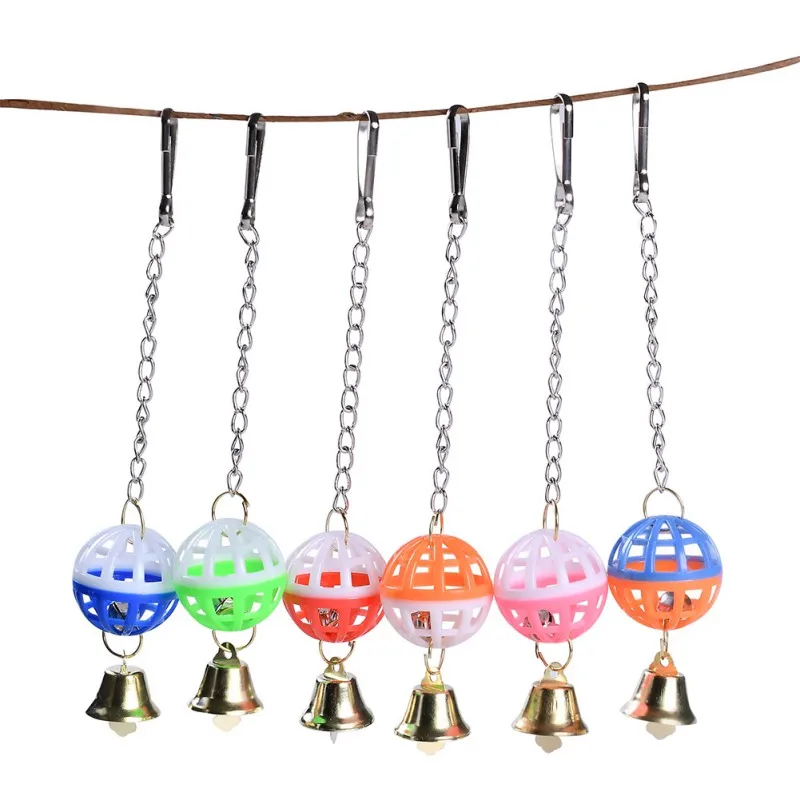 

Подвесной Колокольчик для попугаев, птица, белка, забавная цепочка, игрушка для восхождения, товары для домашних животных