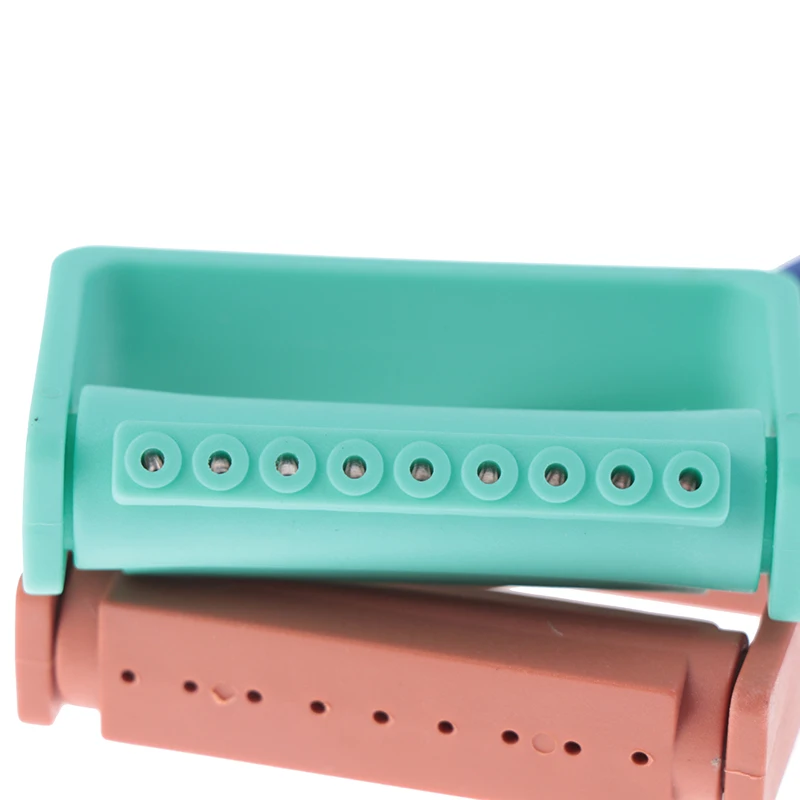 1 шт. хорошее качество Эндодонтический файл подставка для сверла 9 отверстий