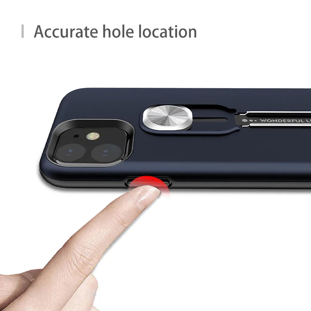 Binmer для iPhone 11 6 1 дюймовый чехол телефона с защитой от потери цепи
