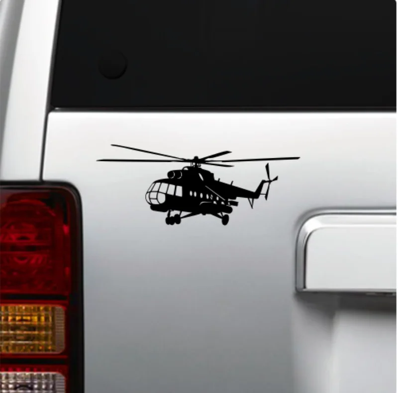 

Stickers for Mi-8 Military Helicopters Vinyl Stickers for Car Windows Car Stickers