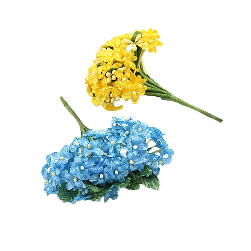 Новинка 144 шт. Изящные цветы сливы ручная имитация высокого качества аксессуары