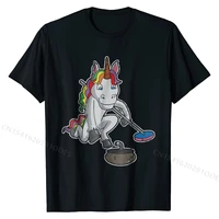 cute curling unicorn t shirt t shirt for male custom tops tees fashion funny cotton