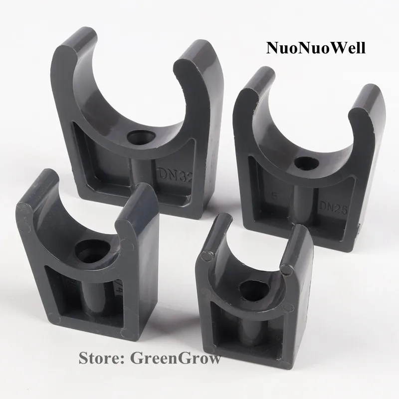 5 шт./лот 20 ~ 110 мм НПВХ трубный зажим микро орошение устойчивый U-образный