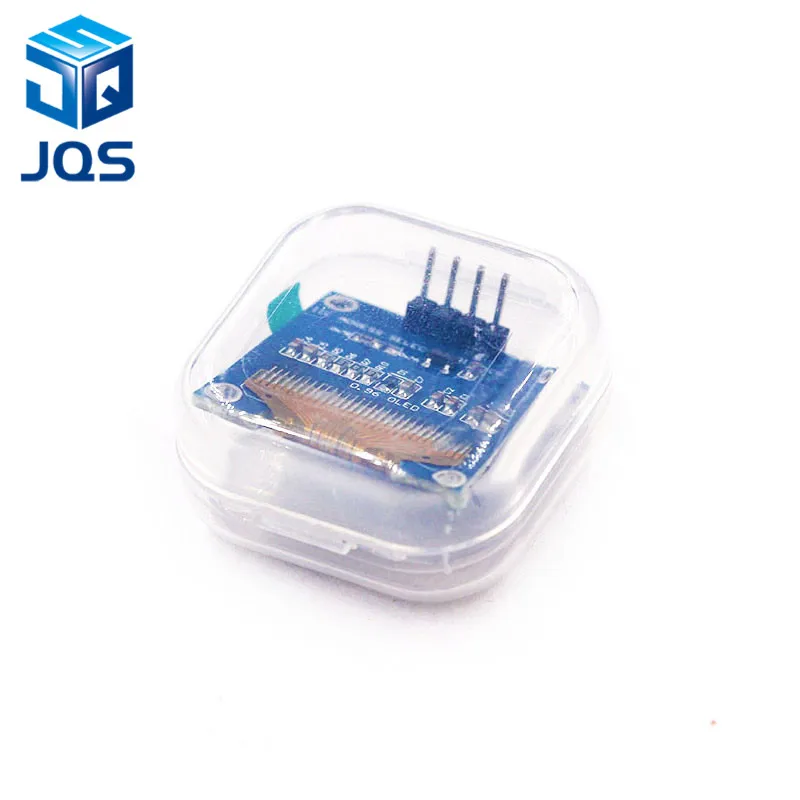 Белого и синего цвета цвет 128X64 O светодиодный ЖК-дисплей Дисплей модуль для Arduino 0