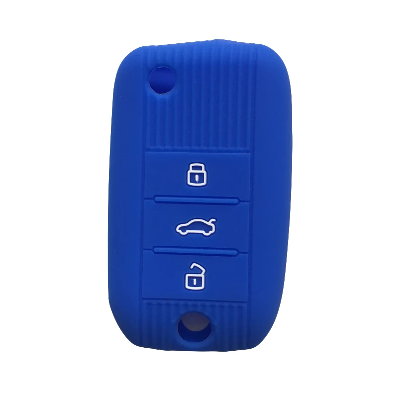 Чехол для автомобильного ключа из силикагеля Roewe Rx5 2017 год Mg Zs верхний слой