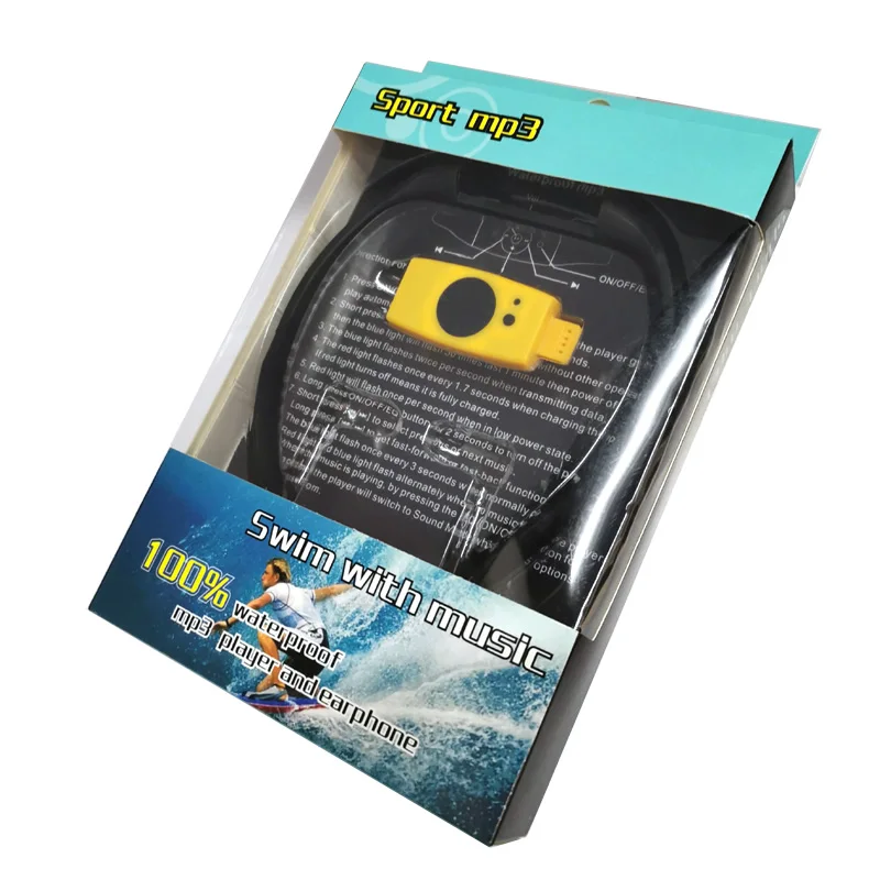 Спортивный подводный mp3 плеер радио FM плееры #5 для дайвинга плавания серфинга