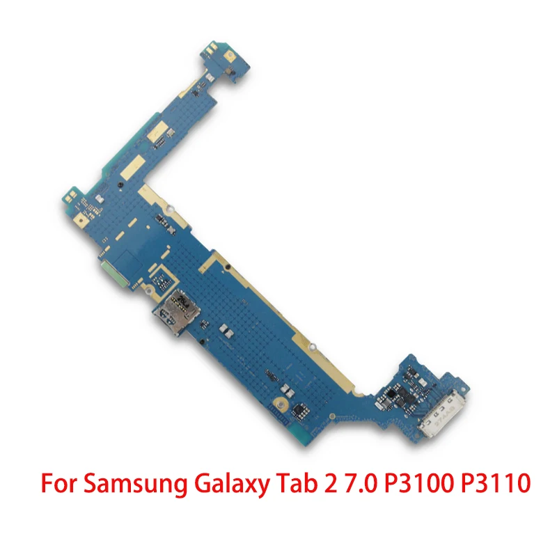 Good Working Original For Samsung Galaxy Tab 2 7.0 P3100 P3110 Motherboard 3G&ampWIFI Unlocked Mainboard Circuits Cable | Мобильные