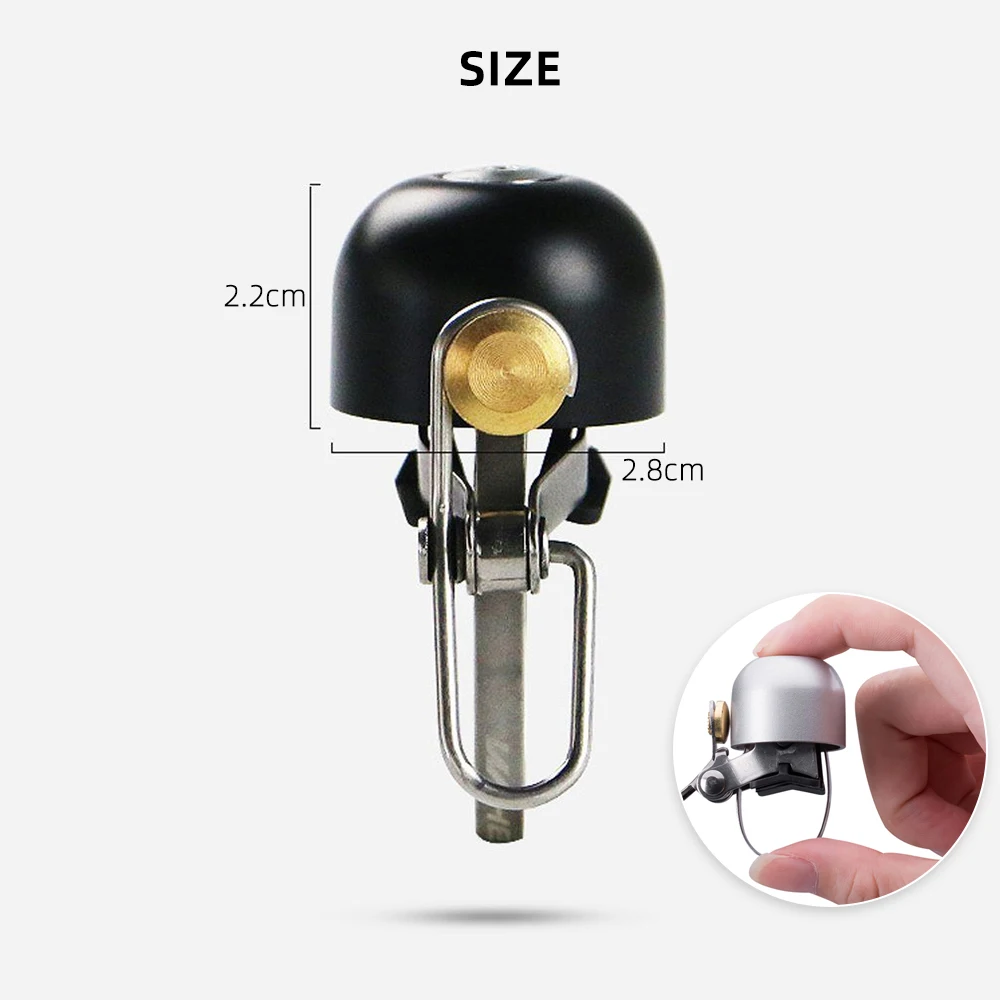 Велосипедный звонок кольцо для руль звук дорожный велосипед складной Рог