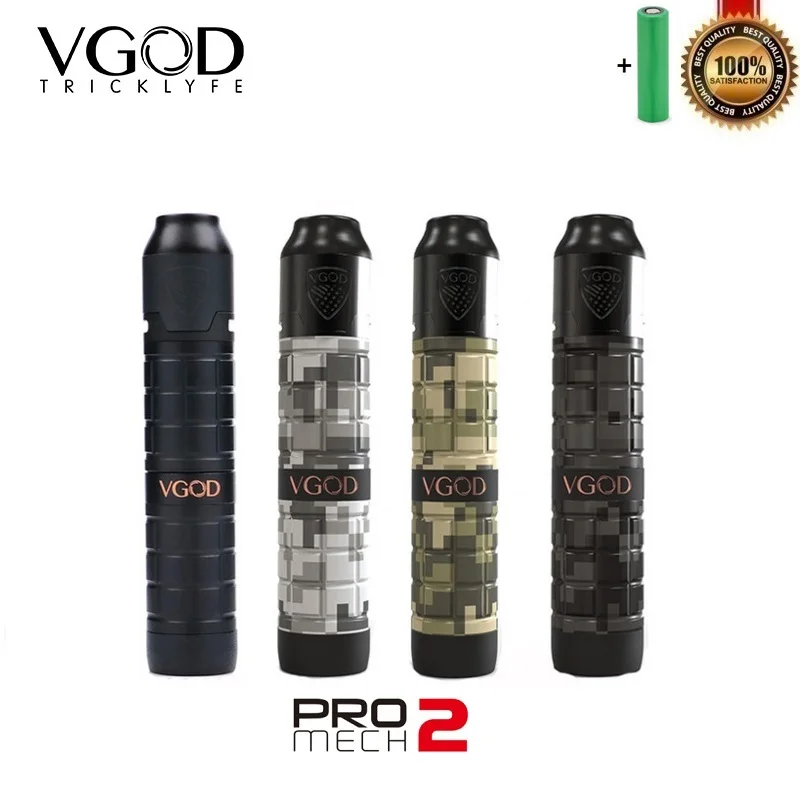 Оригинальный VGOD Pro Mech 2 комплект с мл Elite RDA танк атомайзер электронные сигареты