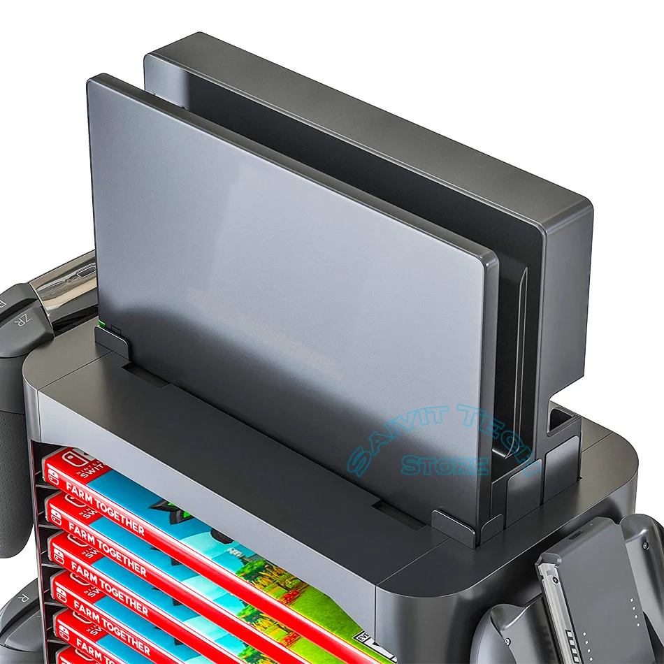 Многофункциональный кронштейн для хранения Nintendo Switch держатель игрового диска и