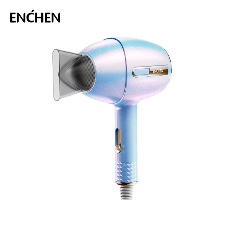 

ENCHEN Anion Hair Dryer 1200W 220V Professional Barber Salon Styling Tools Hot/Cold Air Blow Dryer 3 Speed Adjustment
