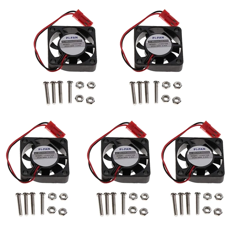 

AU42 -for Raspberry Pi Fan,for Raspberry Pi 3B CPU Brushless Cooling Fan,30 x 30 x 7mm Small Brushless Cooling