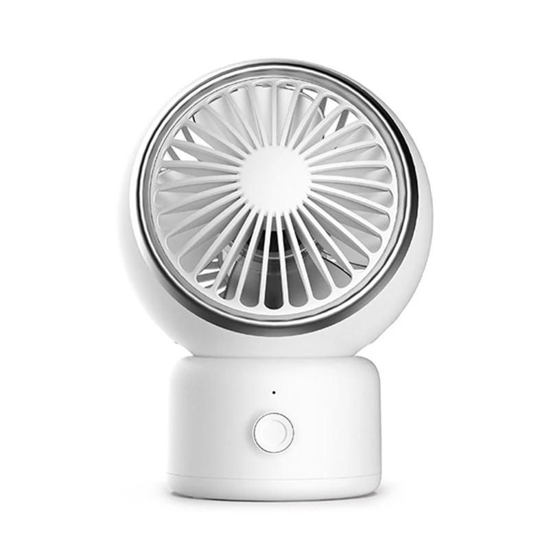 Супер мини перезаряжаемый Настольный вентилятор с 3 скоростями портативный