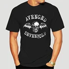 Винтажная рубашка Avenged Sevenfold 2006 хлопок футболка черный рок металлическая музыкальная группа 100% s 2000