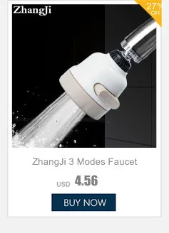 ZhangJi 3 Режимы работы крана аэратор для экономии воды высокой Давление фильтр-распылитель сопла 360 градусов Поворот диффузор аэратор гибкий